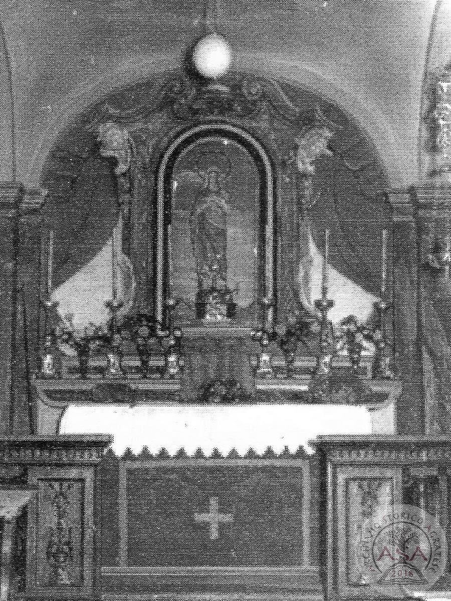 Altare vecchia cappella dell'Offellera