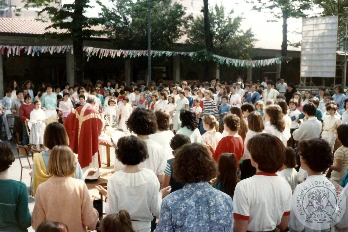 Messa alla festa dell'oratorio