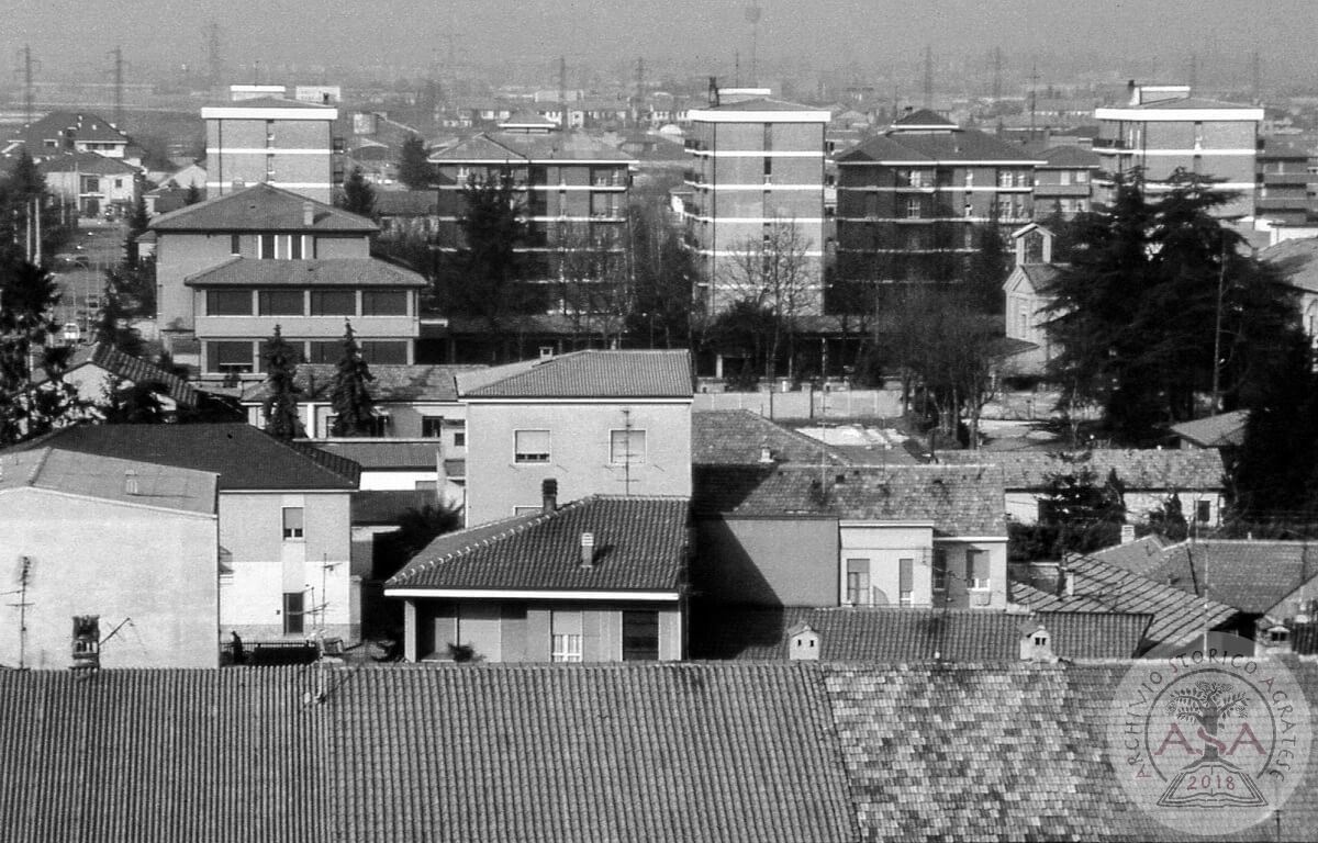 Panorama agratese dall'alto