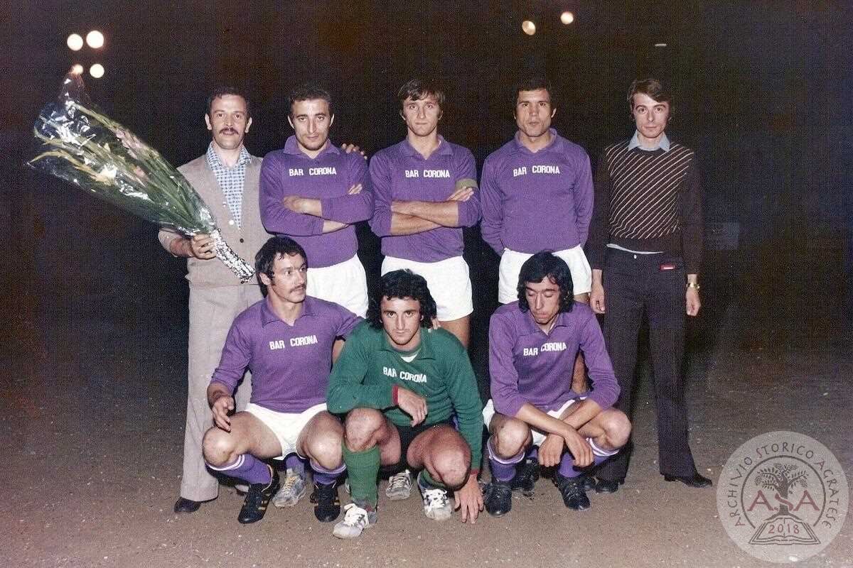 Formazione Squadra Bar Corona 2° - torneo serale 1974