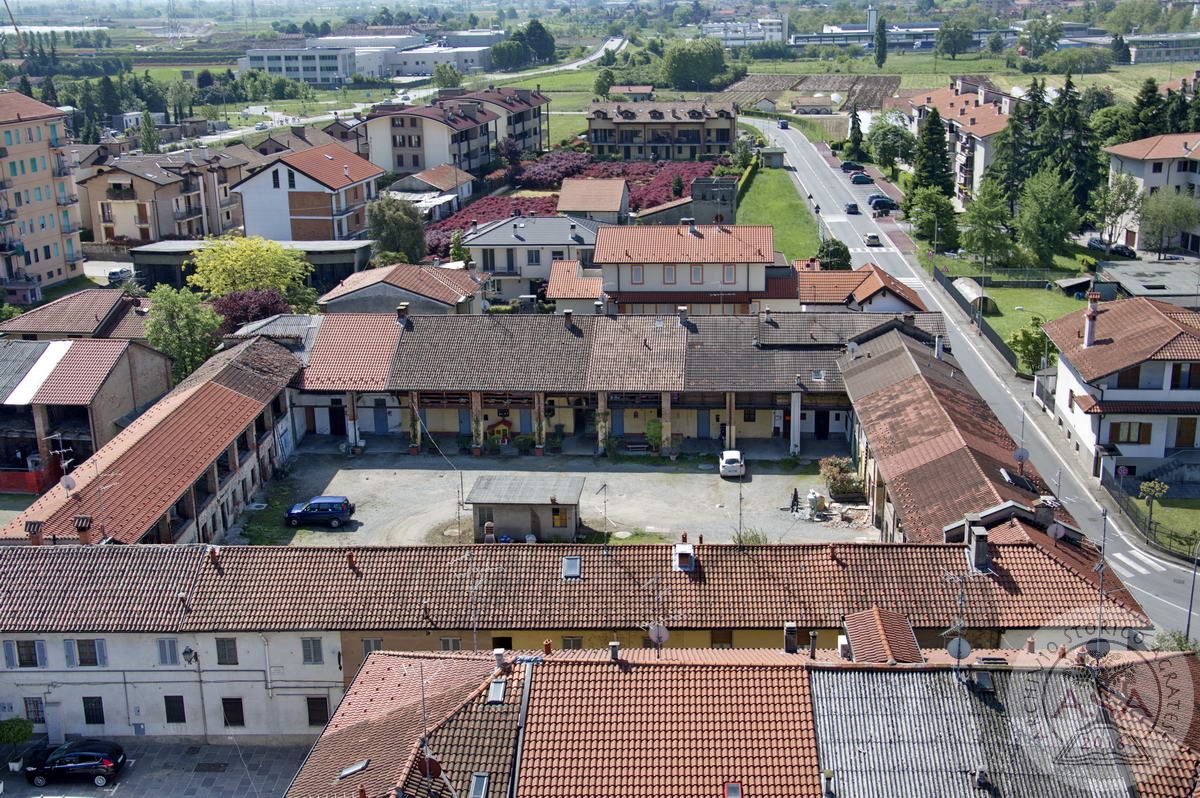 Panoramica dal campanile della chiesa di Omate