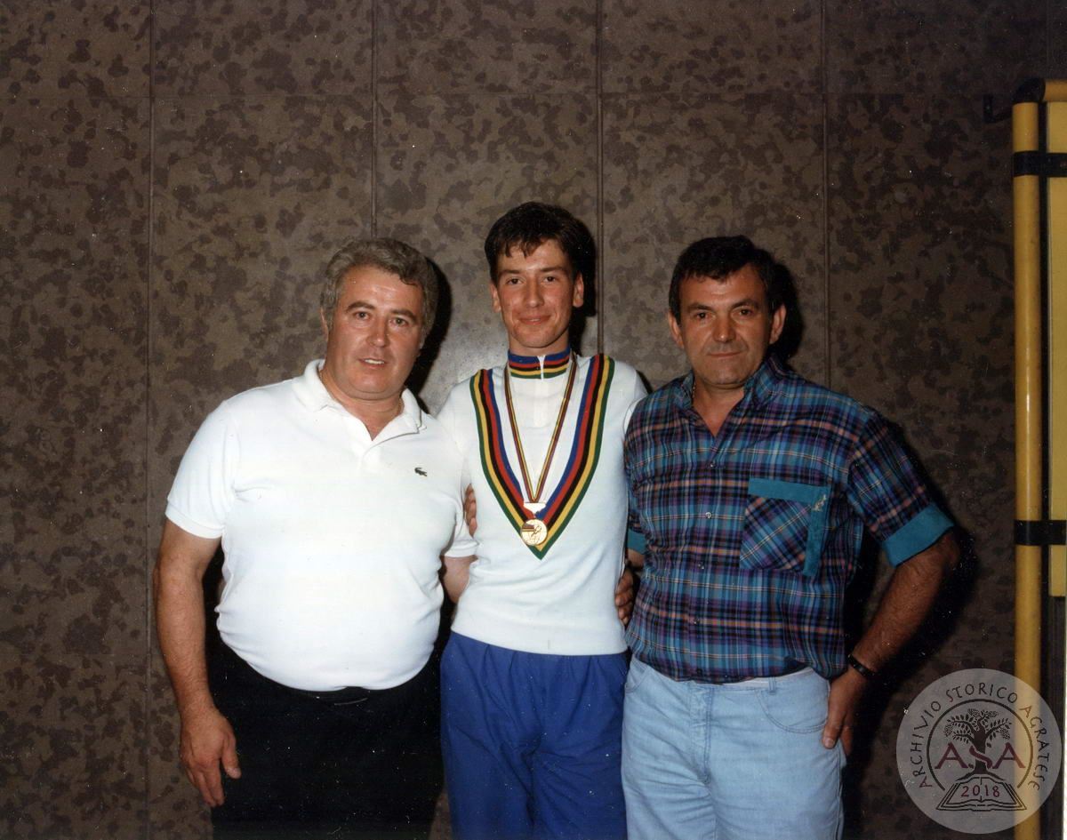 Foto con Rossano Brasi, Bruno Sala e Romano Sala