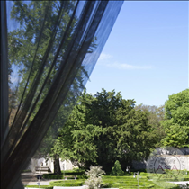 Villa Trivulzio - Esterni - Giardini all'italiana visti da finestra