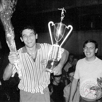 Premiazione squadra Venus - Don Nemesio - Torneo serale 1971