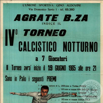 Manifesto di torneo serale 1965