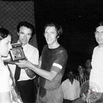 Premiazione Bar Carosello torneo serale 1971