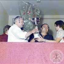 Premiazione squadra Fael 2° - Torneo serale 1973