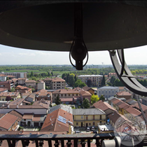 Panoramica dal campanile della chiesa di Omate