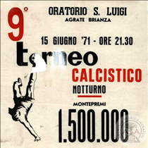 Manifesto di torneo serale 1971