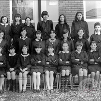 Anno scolastico 1967-1968 - (2B media femminile )