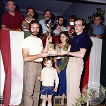 17° Torneo serale 1980 (14) - Premiazione 1° classificata