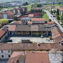 Panoramica dal campanile della chiesa di Omate