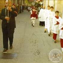 Processione con don Bruno Perego