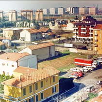Vista dall'alto di Via e Piazza S.Paolo
