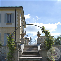Villa Trivulzio - Esterni - Giardini all'italiana - Scala
