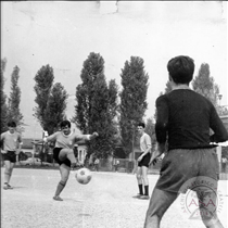 In azione durante una partita