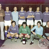 Formazione Squadra Bar Corona - torneo serale 1973