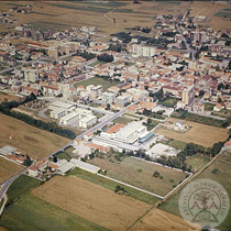 Panorama agratese dall'alto