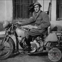 Luigi Villa in moto