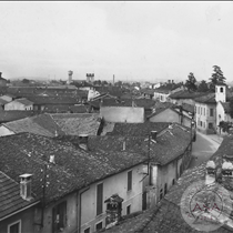 Via G.M. Ferrario con vista Chiesa S. Maria 