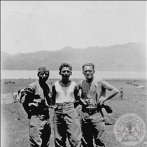 Tre soldati nel deserto